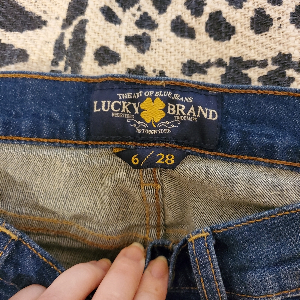 Lucky Brand boyfriend jeans